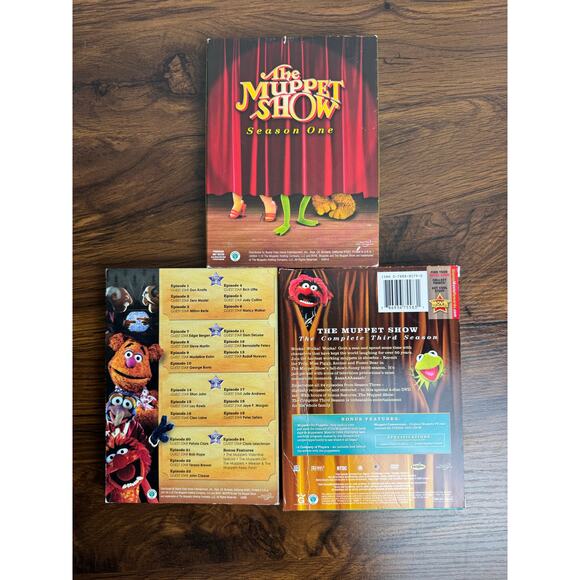 The Muppet Show Complete Seasons 1,2,3 TV Series DVD Kermit, Ms. Piggy, Fozzy - Picture 2 of 7